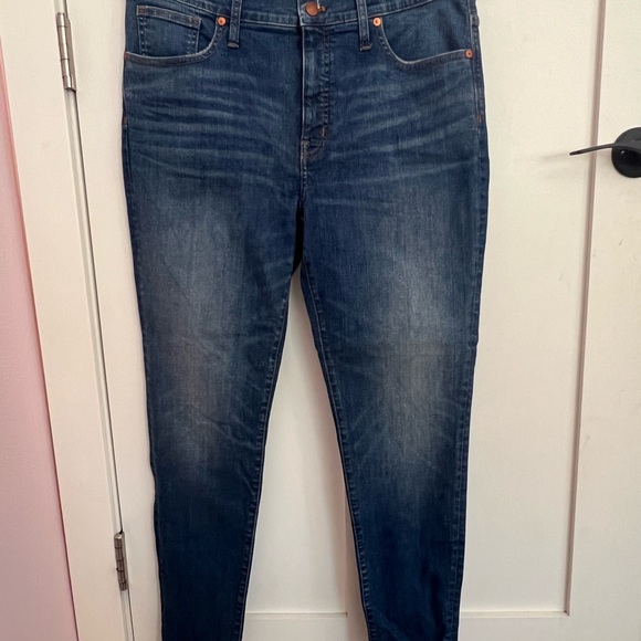Madewell 9” Mid-Rise Skinny Jeans - Magic Pockets, Size 32, NWT - Picture 3 of 6